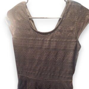 Xhilaration | Black Lace Dress | 17 PTP | M